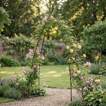 Eleganter Rosenbogen Lilia ca. 230 cm - Gartendekoration